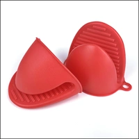 Silicone Pot Holder Heat Resistant, Oven Mitts Glove Cooking Pinch Grips Glove Hand Clip Convenient Pot Holder Kitchen Pot Holder Utensil Tool (Multicolor) – Set of-2 